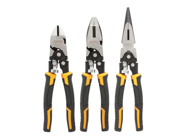 DeWalt - Tångsats - 3 delar