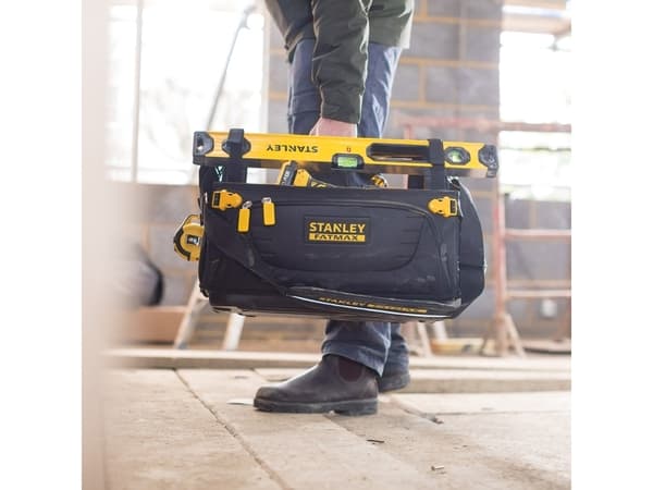 Stanley FMST1-80146, Eske for små deler, Stoff, Sort, Gult, 27 l, 25 kg, 500 mm