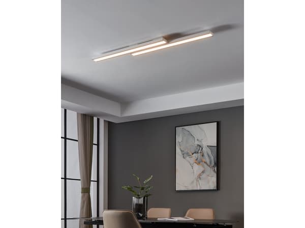 EGLO Saliteras-Z, 2 ampuller, LED, 3100 lm, IP20, Hvit