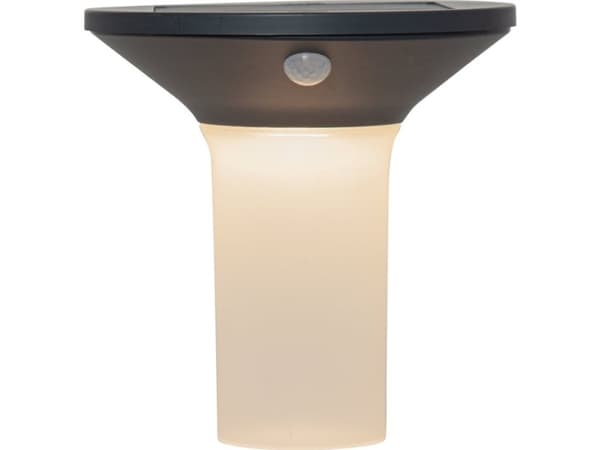 EGLO CORBEZZOLA SOLCELLEVEGG MED SENSOR 400LM 1500MAH IP44 GRAFITT Grafitt, Hvit