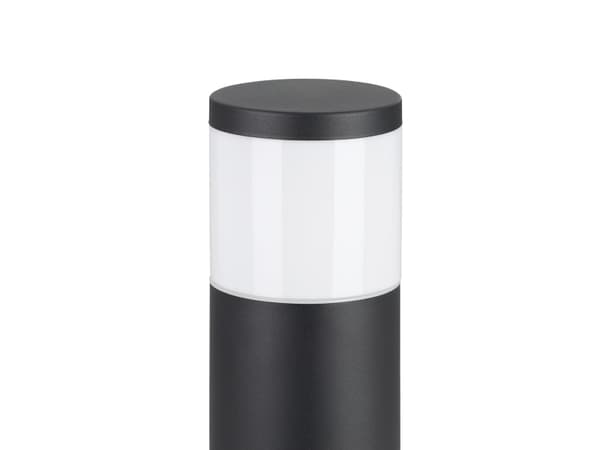 EGLO Basalgo-Z, Gulvlys, Sort, Hvit, Plast, Rustfritt stål, IP44, Fasade, I
