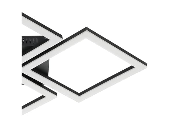 EGLO PARANDAY-Z, 4 ampuller, LED, 5000 lm, IP20, Sort