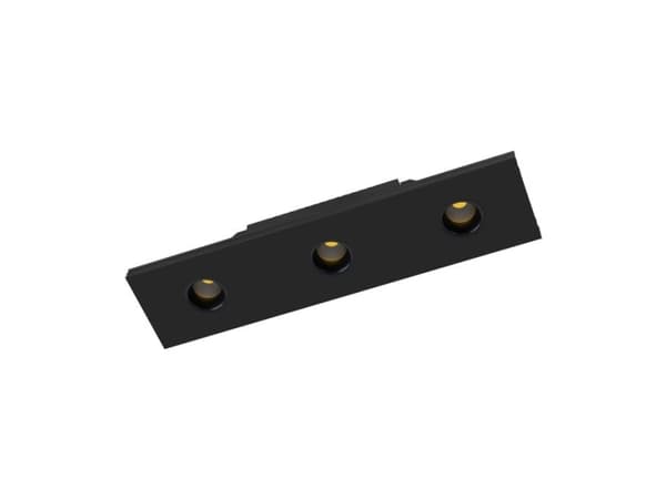 EGLO 98814, 3 lampor, LED, 1350 LM, IP20, Svart Svart