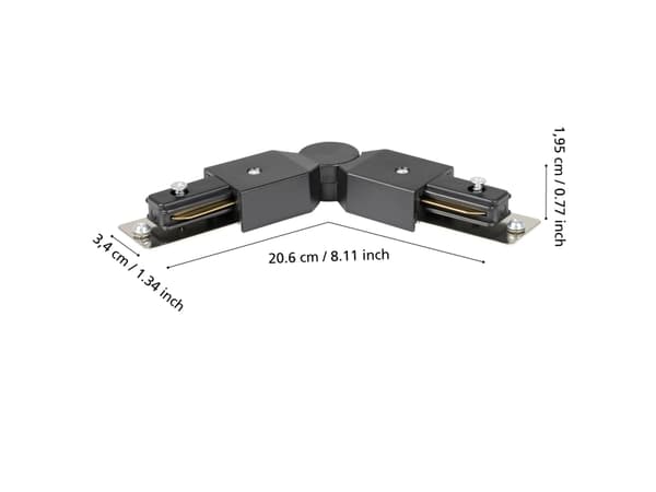 EGLO 99747, Belysning, anslutningsdon, Svart, Plast, IP20, 220 - 240 V, 50 / 60 hz