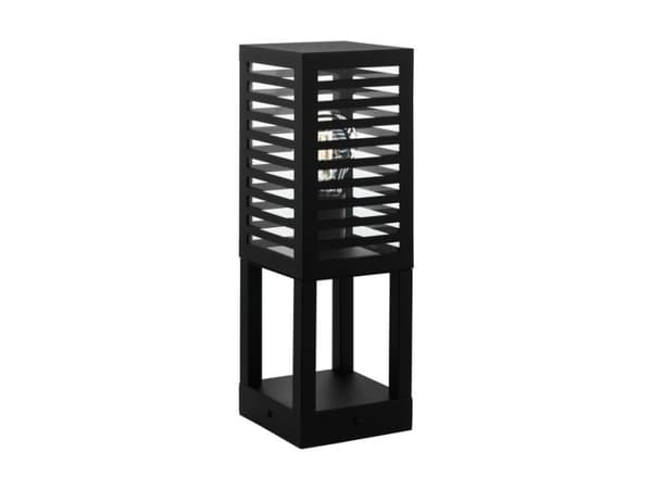 EGLO Alamonte 3, Utendørs sokkel/stang-belysning, Sort, Aluminium, Stål, IP44, I, E27 Sort