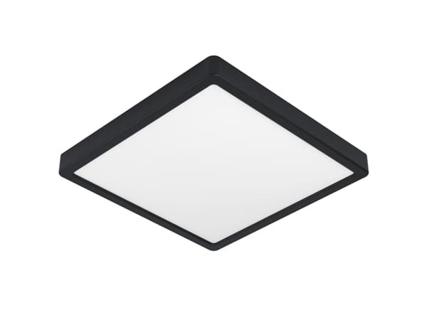 EGLO Fueva-Z, Smarttaklampe, ZigBee, Sort, Hvit, LED, Aluminium, Plast, Kjølig hvit, Nøytral hvit, Varm hvit