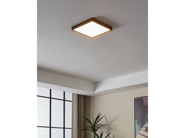 EGLO Fueva-Z, Smarttaklampe, ZigBee, Sort, Hvit, LED, Aluminium, Plast, Kjølig hvit, Nøytral hvit, Varm hvit