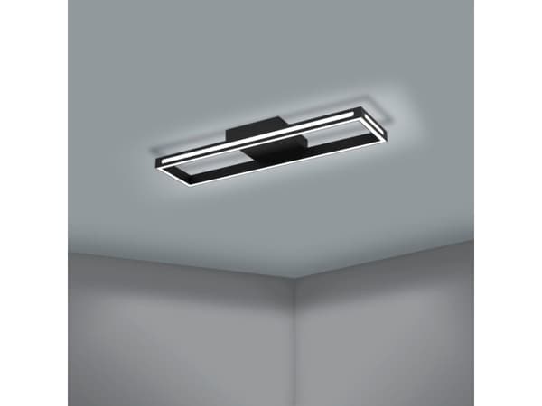 EGLO Salvilanas-Z, 1 lampor, LED, 6500 K, 2700 LM, IP20, Svart, Vit