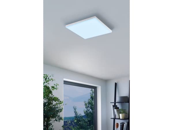 EGLO Turcona-Z, Smarttaklampe, ZigBee, Hvit, LED, Aluminium, Plast, Stål, Kjølig hvit, Nøytral hvit, Varm hvit
