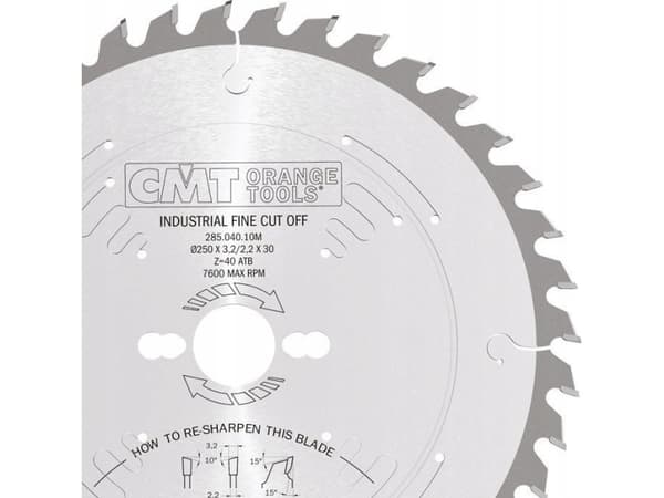 CMT 285.060.12M Saw HM D = 300 F = 30 Z = 60N