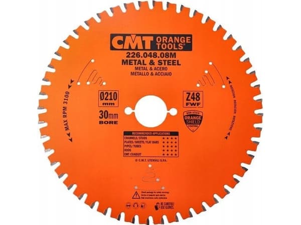 CMT 226.048.08M Saw HM D = 210 F = 30 Z = 48