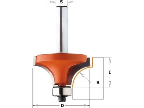 CMT 738.222.11 HM cutter R = 4.75 D = 22.2 I = 12.7