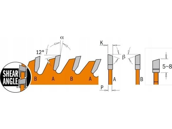 CMT 285.080.10M Saw HM D = 250 F = 30 Z = 80