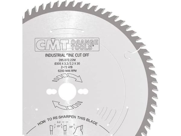 CMT 285.080.10M Saw HM D = 250 F = 30 Z = 80