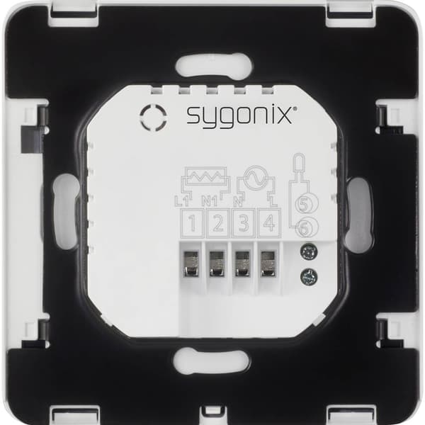 Sygonix SY-4961570 Touch 2 Rumstermostat Infälld Veckoprogram 1 st