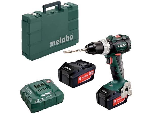 Metabo 602325500, Elektrisk skrutrekker, Sort, 18 V, 494 mm, 111 mm, 320 mm