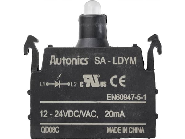 TRU COMPONENTS LED Gul 12 V, 24 V 1 stk