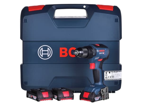BOREMASKINE/SKRUEMASKINE 18V 3X2.0AH GSR 18V-50 + KUFFERT