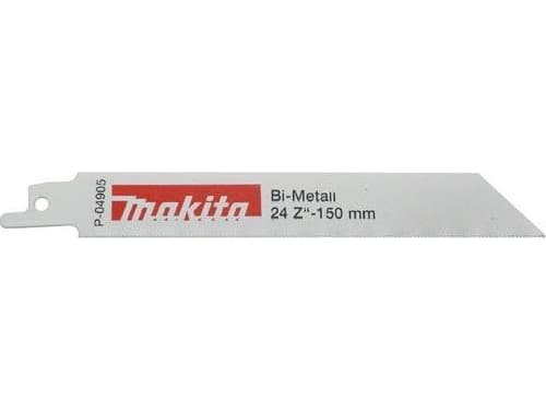 Makita P-04905, Sabelsagblad, Rustfri stålplate (tynn), Bimetall, Rustfritt stål, 13 cm, 15 cm