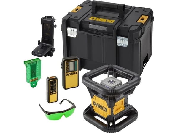 DEWALT.Rotary laser 18V DCE079D1G GREEN Självpolerande 76m 1x2.0Ah TSTAK