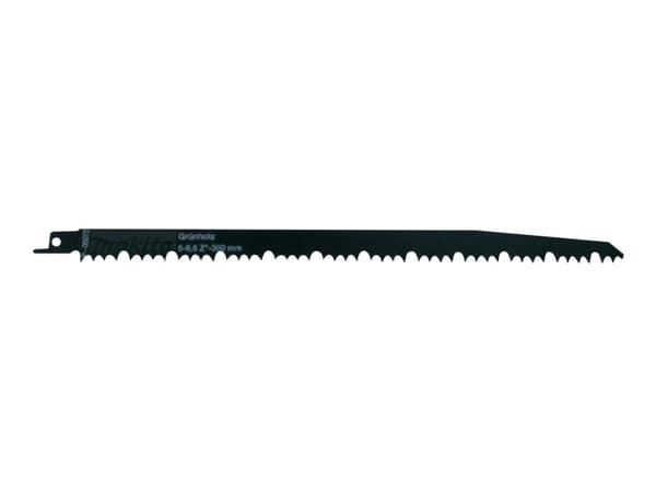Makita - Blad till tigersåg - för trä, nyskuret trä, plywood, tree trunks, branches - 5 delar - längd: 300 mm - bredd: 19 mm - för Makita DJR186Z, DJ