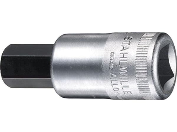 STAHLWILLE 03450014, Hylssats, 1/2", Brittiska standardmått, 5 huvuden, 7/32", Krom