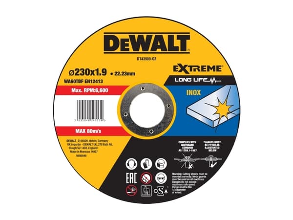 DeWALT DT43909-QZ, Leikkuukiekko, 1 kpl