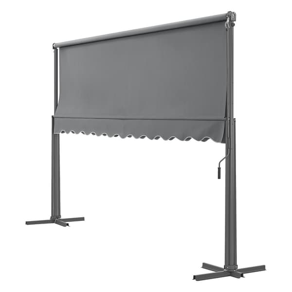 Fristående markis Selenizza 500x300x260cm mörkgrå [pro.tec]