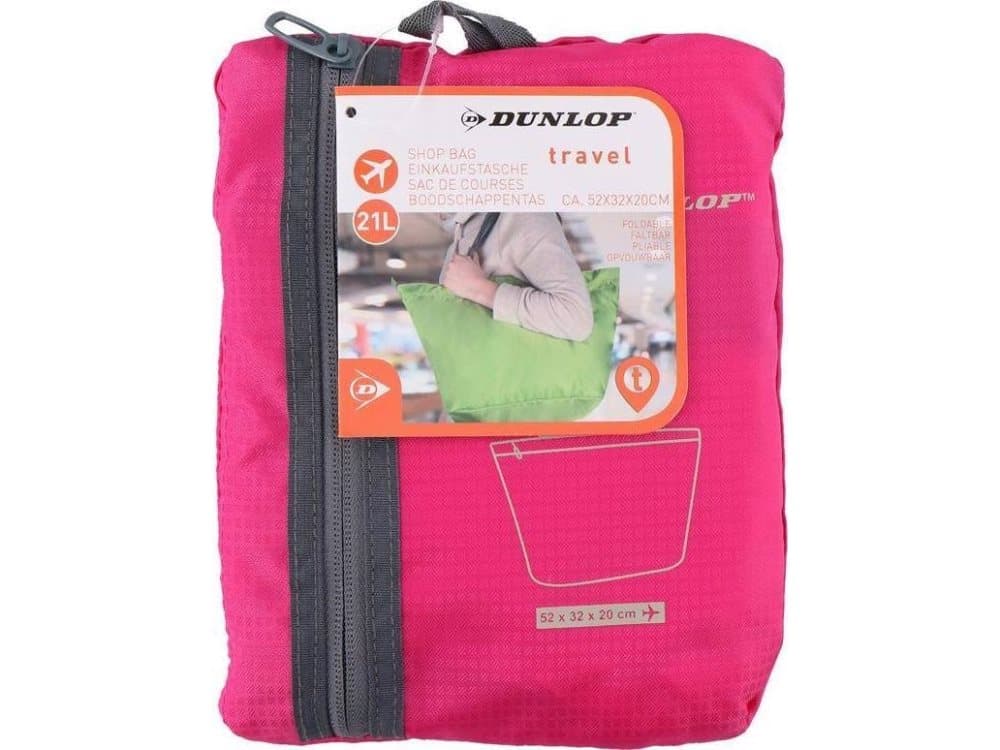 Dunlop Dunlop Collapsible Shopping Bag (Pink)