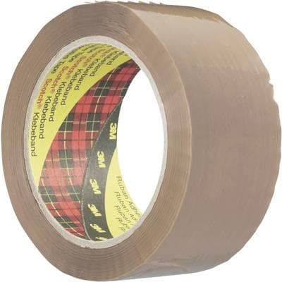 3M packtejp (L x B) 66m x 50mm Transparent biaxiellt sträckt polypropenfilm (BOPP) SCO (KT-0000-2277-4)