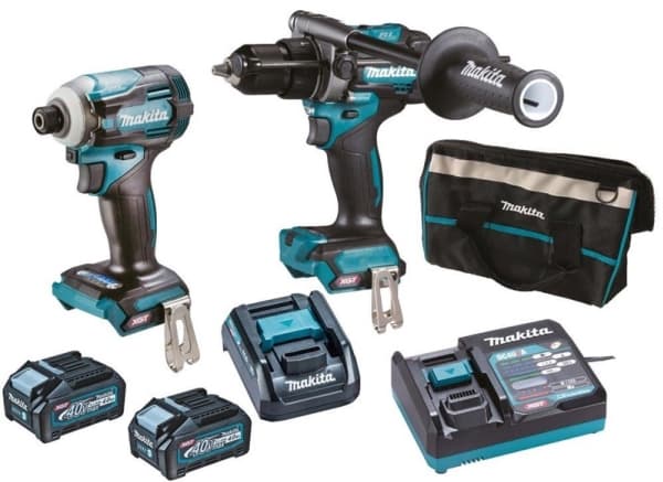 MAKITA COMBO 40Vmax XGT (TD001G+HP001G) 2x4,0Ah +ADP010 +TORBA