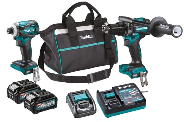 MAKITA COMBO 40Vmax XGT (TD001G+HP001G) 2x4,0Ah +ADP010 +TORBA