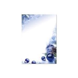Sigel julmotivpapper Blue Harmony - motivpapper - A4 (210 x 297 mm) - 90 g/m² - 100 ark (DP034)