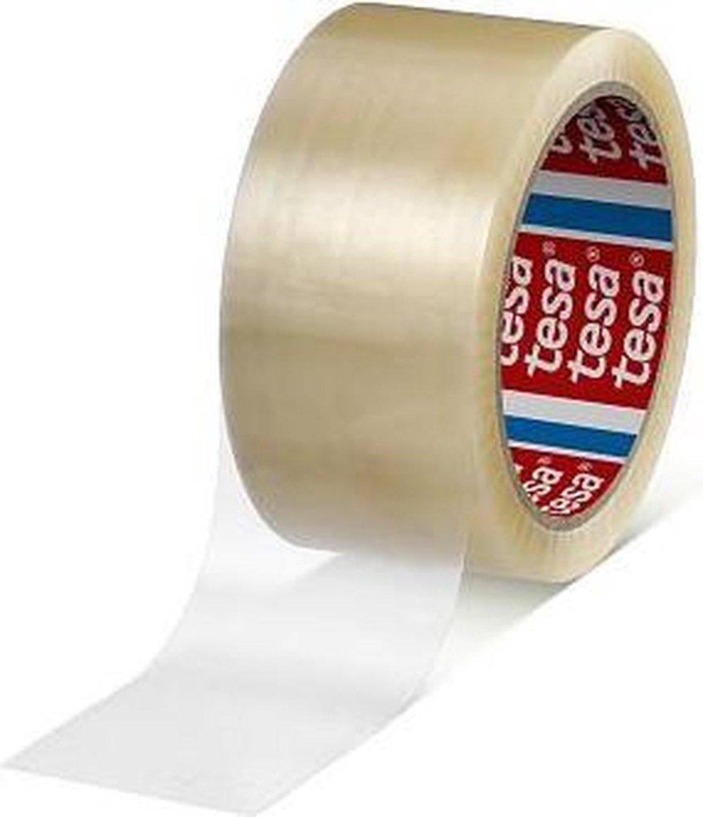 4280 - tesaPACK® PP film syntetiskt gummilim. Bullrig avkoppling