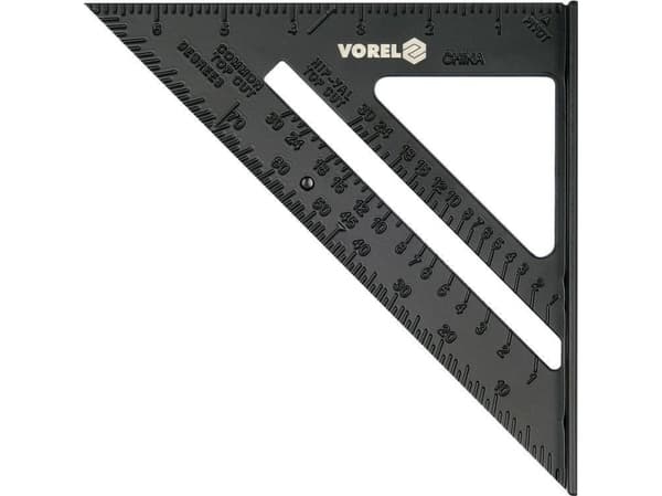 VOREL ALUMIINIA KULMA, JOSSA VARSI 250mm T18377