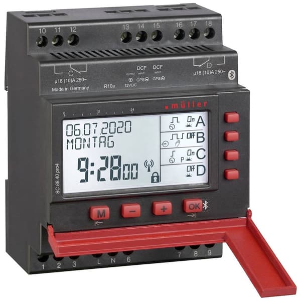 Müller SC 88.20 pro4 110-230V 50-60Hz Digitalt kopplingsur digital 230 V 4000 W