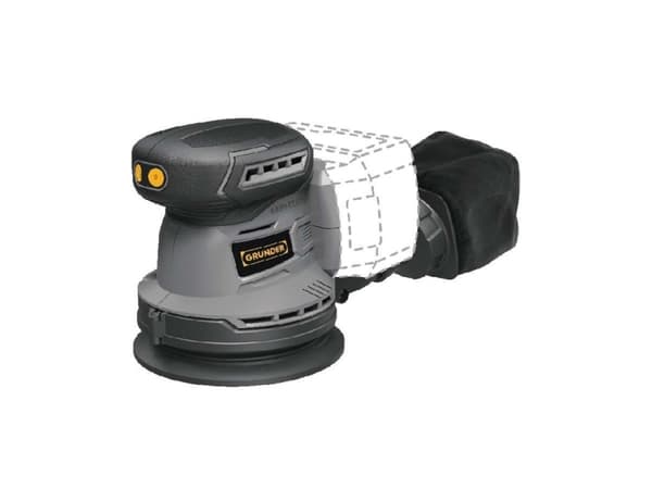 Grunnleggende Rotary Sander Ro-B1118e 125Mm 18V Bl