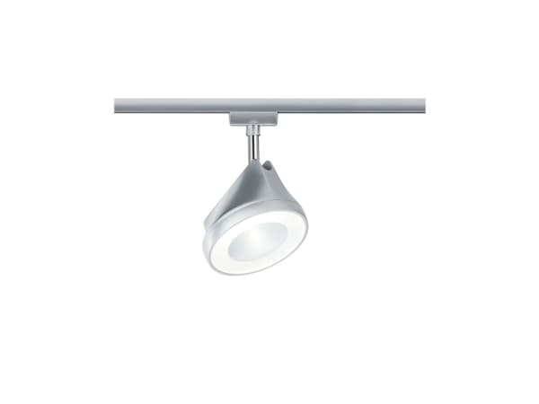 Paulmann Arena, Spotlight på skinne, 1 ampuller, LED, 15,3 W, 4000 K, Kromfarget Kromfarget