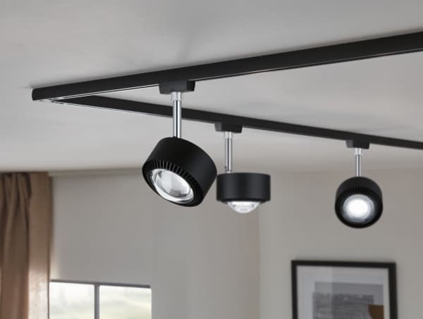 Paulmann Aldan, Skinnebelysningsspot, 1 pære(r ), LED, 8 W, 4000 K, Lajittelu, Kromi