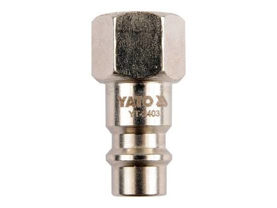 Yato YT-2403, nikkeli, nikkeli, teräs, sisäkierre, 1/4", 1 kpl