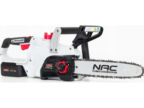 NAC.PIŁA ŁAŃCUCHOWA 30cm 18V 1x4,0Ah + ŁADOWARKA - Utan batteri och laddare