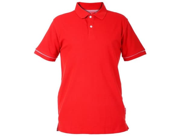 Lahti Pro Cotton polo T-skjorte rød 220g L (L4030703)