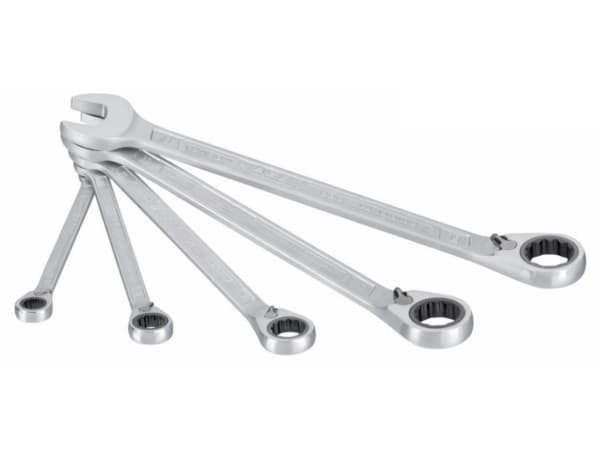HAZET 606/5, 8,10,13,17,19 mm, Kromi, Kromi, Kiiltävä, 13°, Saksa