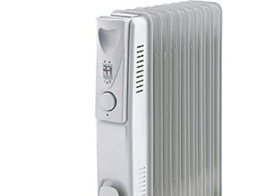 Gripo olietradiator 2000W - Med termostat, 1,5m kabel m/Schuko-stik, 3 indstil.