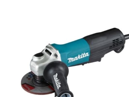 Makita GA5050R Kulmahiomakone, 1300 W, 125 mm, SJS, 11000 rpm, mela-kytkin, tärinänvaimennettu sivukahva