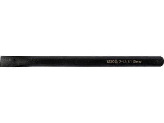 Yato YT-47147, Flat meisel, Kromvanadiumstål, Sort, 142 mm, 1 cm