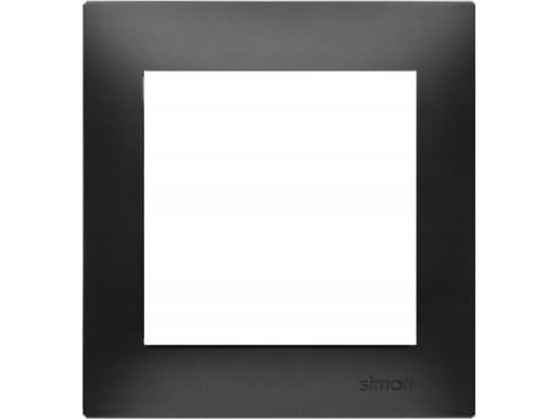 Contact-Simon Simon 54 Premium suorakulmainen kehys kipsilevyrasioille IP20 / IP44 musta matta DRK1/49