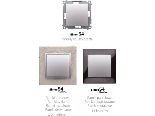 Contact-Simon Simon 54 Premium 2-jakkukehys kipsilevyrasioille IP20 / IP44 musta matta DRK2/49