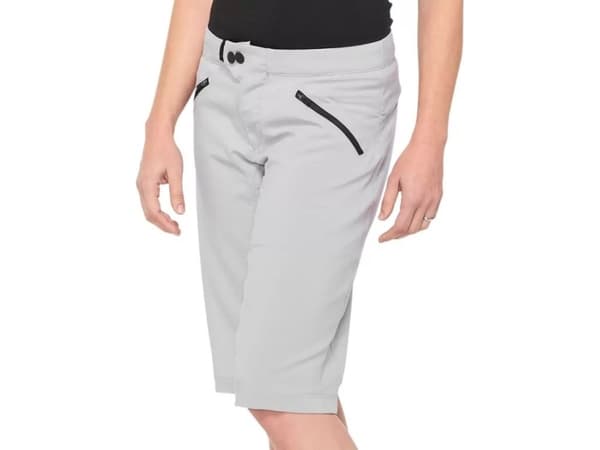 100% Women's shorts 100% RIDECAMP Women's Shorts gray size. S (NEW 2021)