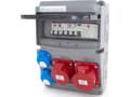 Pikkukuva 2 / 2: ELS Elektrotechnika Kytkinlaitteet 32A/5P + 16A/5P + 2*GS 230V + suojaus + differentiaali, 11NO22C11C1F